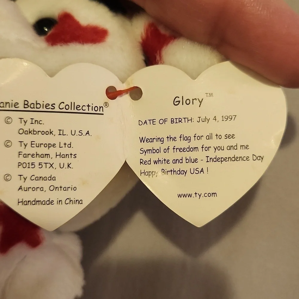 1998 Glory Ty Beanie Baby